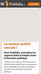 Mobile Screenshot of emploi-public.publidia.fr