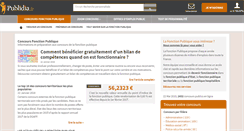 Desktop Screenshot of concours-fonction-publique.publidia.fr